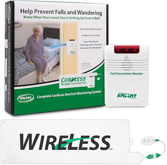 CORNESS fall prevention monitor system with packaging on a white background