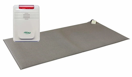 Smart Caregiver Cordless Monitor with 24" x 71" Floor Mat – Extra-Wide Safety Coverage