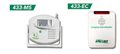 smart caregiver cordless exit alarm
