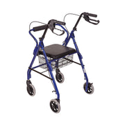 blue walker back view