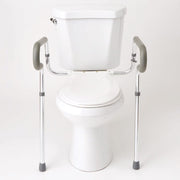 front view of toilet