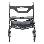 Black walker with seat and 'Drive' branding on a white background