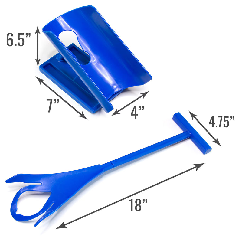 Shoe horn and sock aid kit