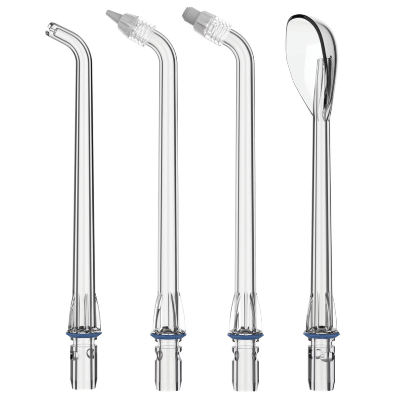 HealthSmart Cordless Water Flosser Replacement Tips (Multi-Purpose 4-Pack)