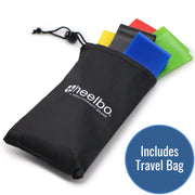 Heelbo Exercise Resistance Bands with travel bag
