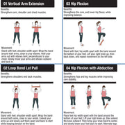 Heelbo Exercise Resistance Band exercises 