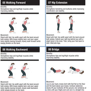 Heelbo Exercise Resistance Band exercises 