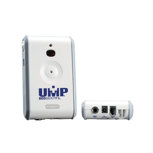 Two UHP BedSentry devices on a white background
