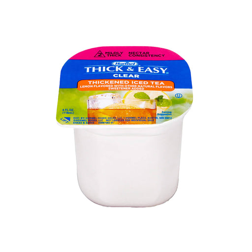 Thick & Easy thickened iced tea container on a white background