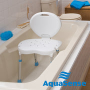 shower chair in tub