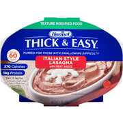 Hormel Thick & Easy Italian Style Lasagna packaging on a white background