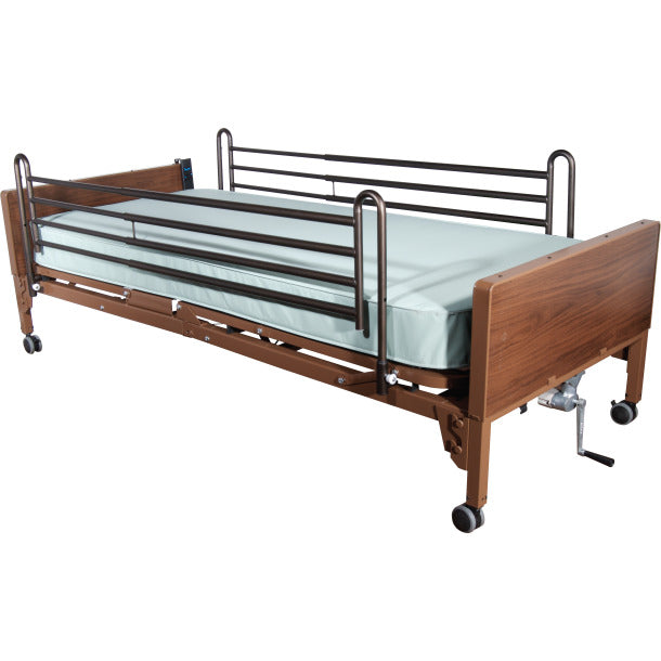 Drive Medical Telescoping Full-Length Bed Side Rail – Steel