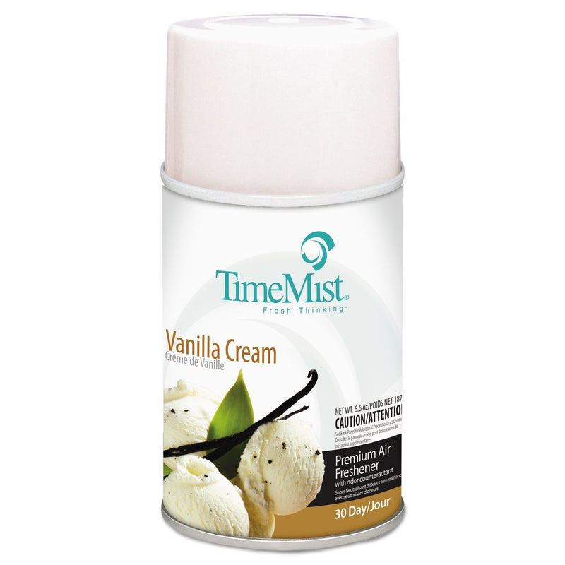 time mist vanilla cream spray can