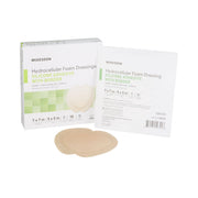 McKesson hydrocellular foam dressings packaging on a white background