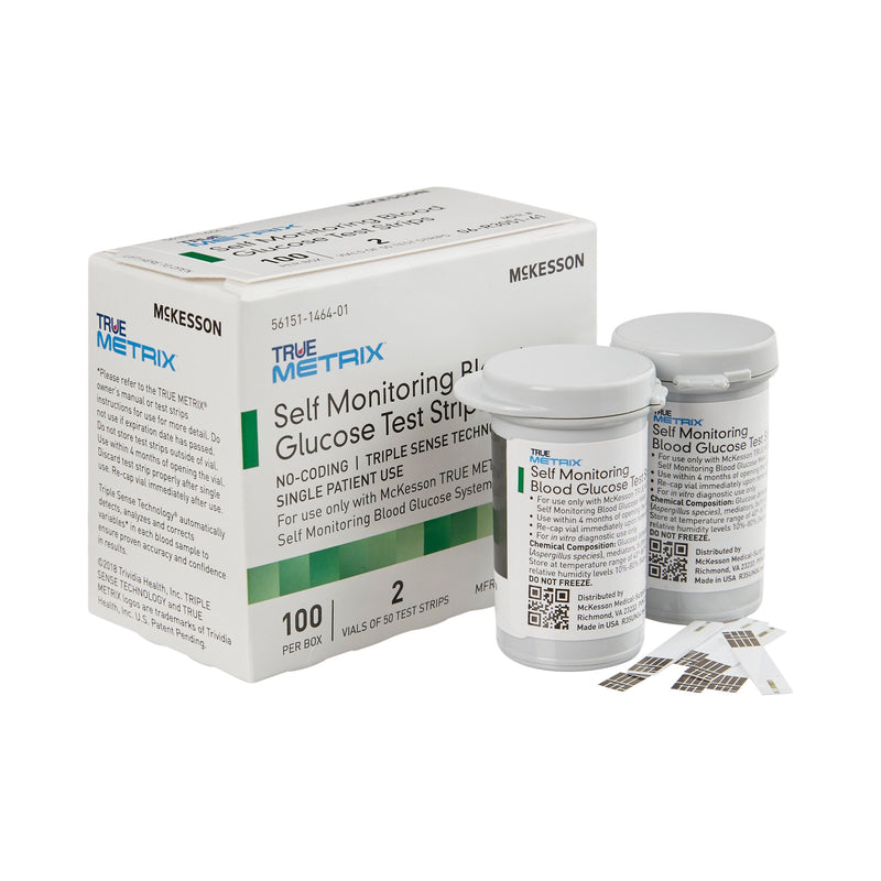 McKesson TRUE METRIX Glucose Test Strips 100 Ct