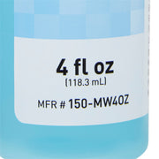 Label on a container with measurement details and product code.