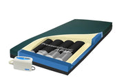 Inflatable mattress with 'PressureGuard' branding on a white background