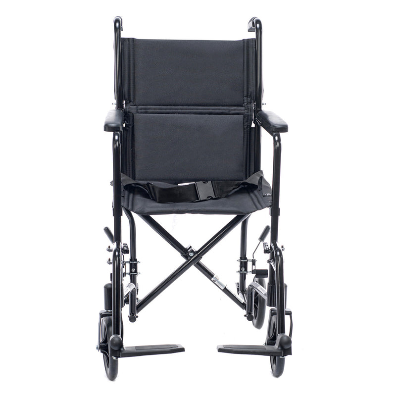 Protekt Astra Aluminum Transport Chair front view