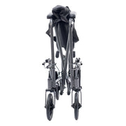Astra Steel Transport Chair folded