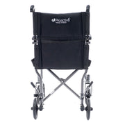 Astra Steel Transport Chair back