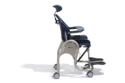 Nursing chair with wheels on a white background