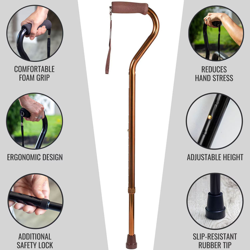chart showing benefits of the cane