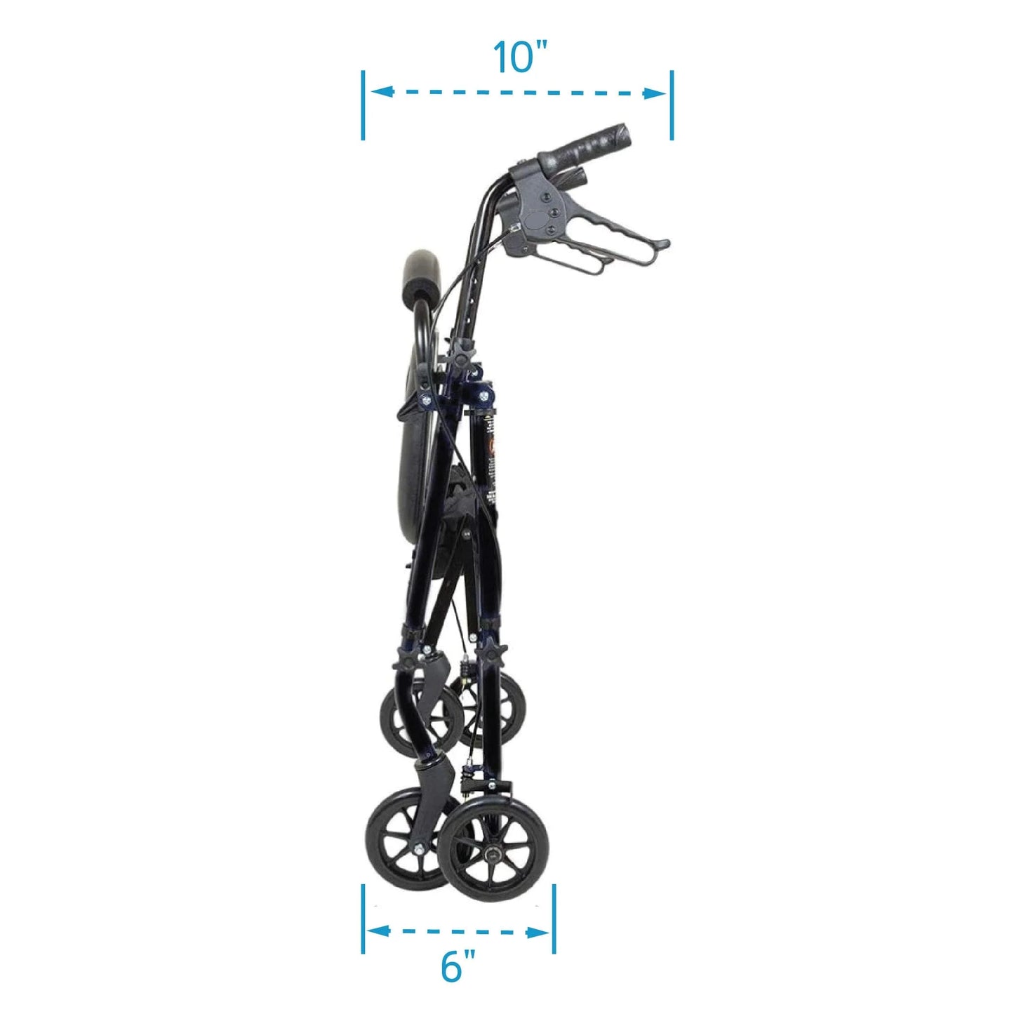 Step 'N Rest Adjustable Rolling Walker