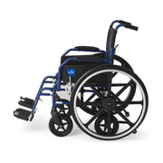 medline wheechair side view