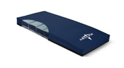 A navy blue Medline mattress protector with a white Medline logo, shown on a clean white background.