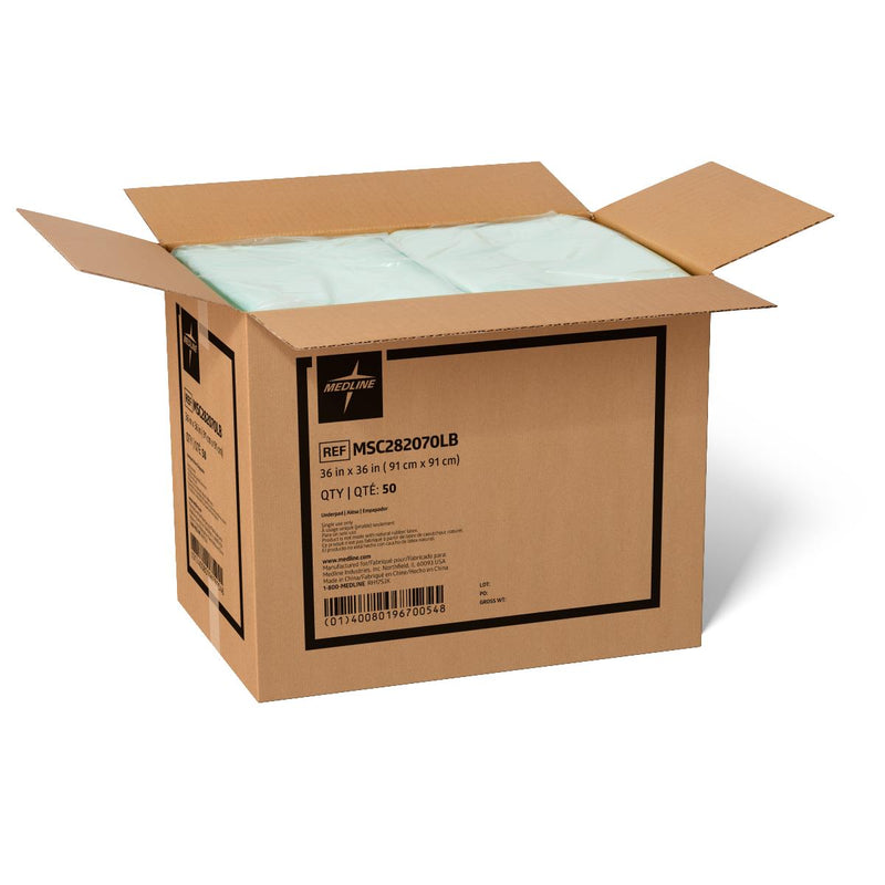 Cardboard box with a label on a white background