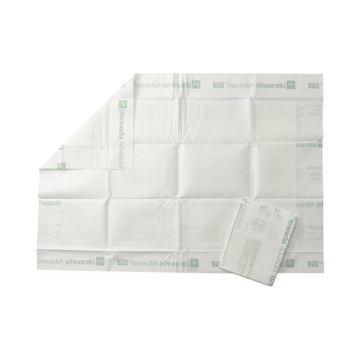 Sheet of medical or dental impression material on a white background