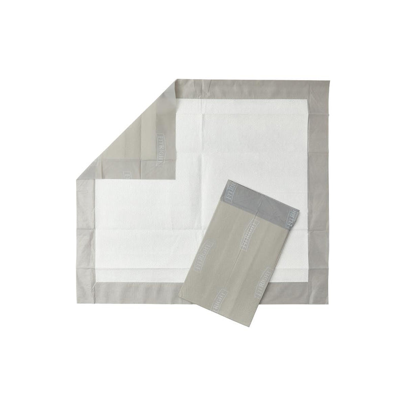 Folded gray and white fabric on a white background
