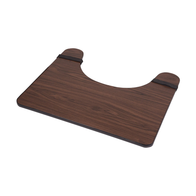DMI Universal Hardwood Wheelchair Lap Tray Table (Contoured Cutout)
