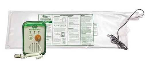 Health monitor device with cable and packaging on a white background