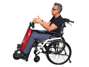 man riding ez ride+