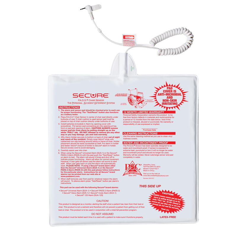 Chair Pad for alert system