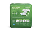 Green package of OptiFit medical products on a white background