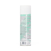 Tall cylindrical container with text on a white background