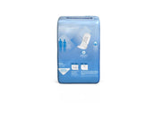 Pack of adult diapers on a white background