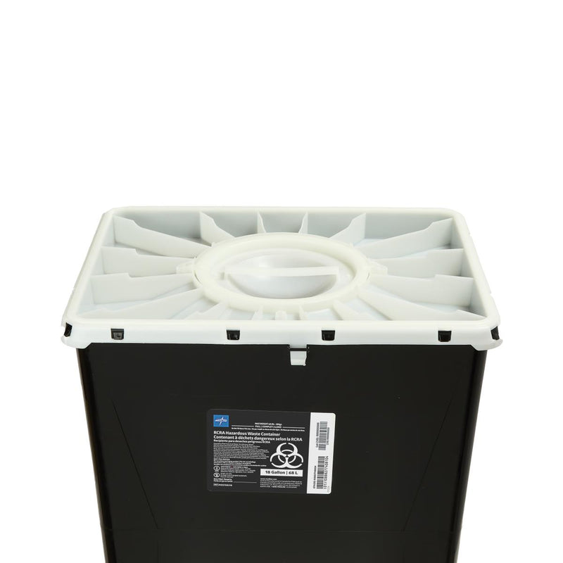 Black sharps containerBlack sharps container