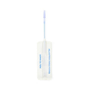 A single peel-to-shape facial contouring device with a long, thin applicator tip and a wide, flat white pad. The pad features blue text reading 'PEEL TO SHAPE' and 'PEEL PARA DARLE FORMA'.