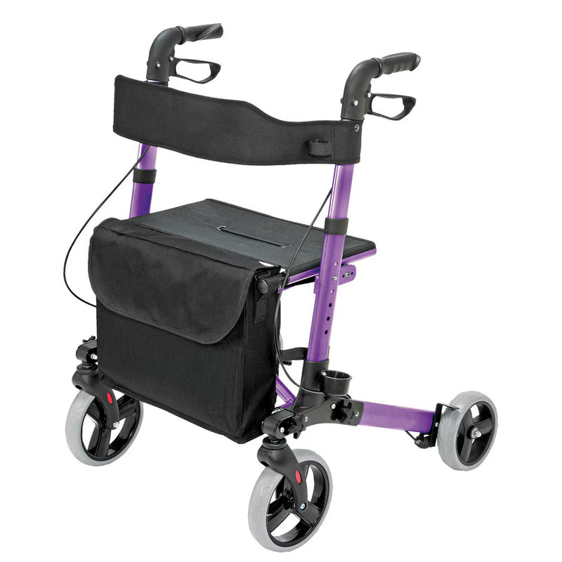 purple rollator
