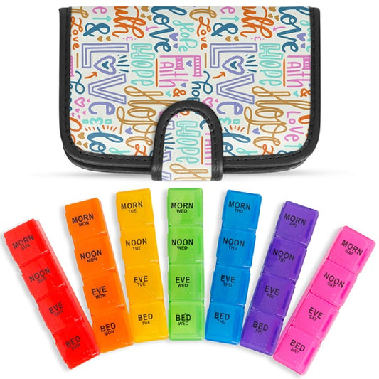 Travel Pill Organizer (Faith Case)