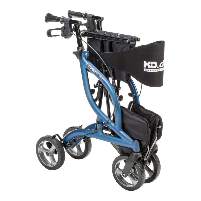 Rollator Folded up 