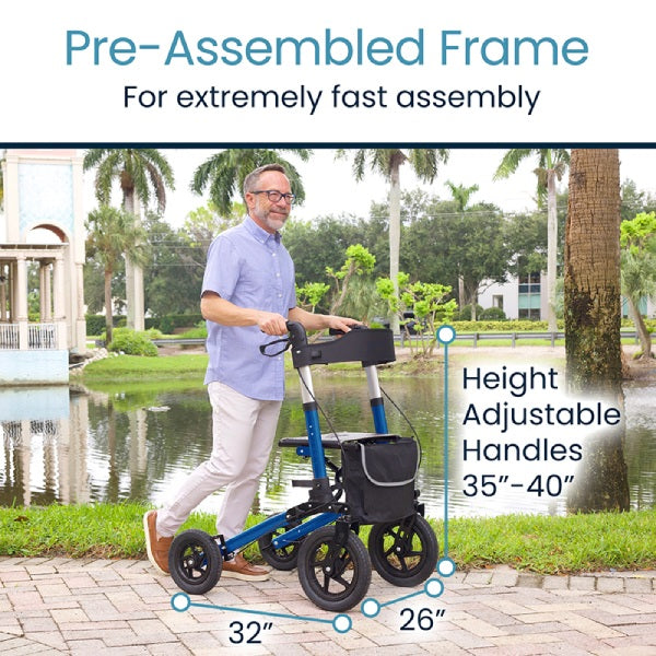 Vive Sunstride Rollator - All Terrain Edition
