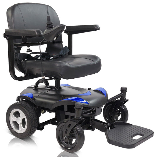 Blue Power Wheelchair