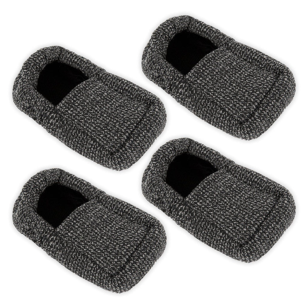 Vive Walker Ski Glide Covers – Heavy Duty, 4 Pack