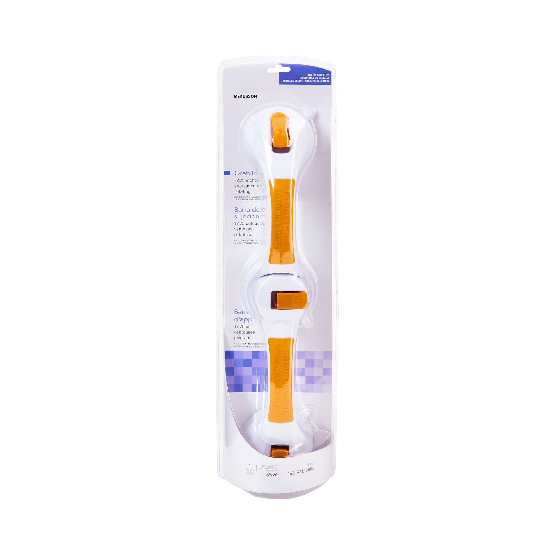 Packaged product with a white background