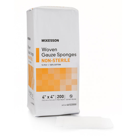 Mckesson Sterile Gauze Sponges for Wound Care 44122000
