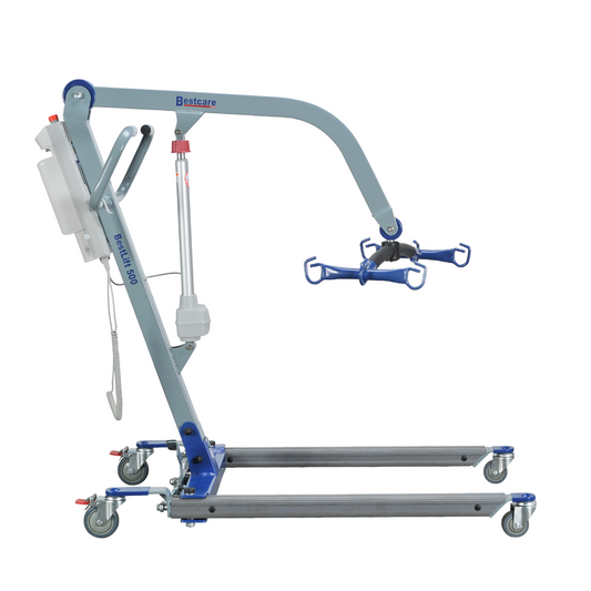 PL500 patient lift side view